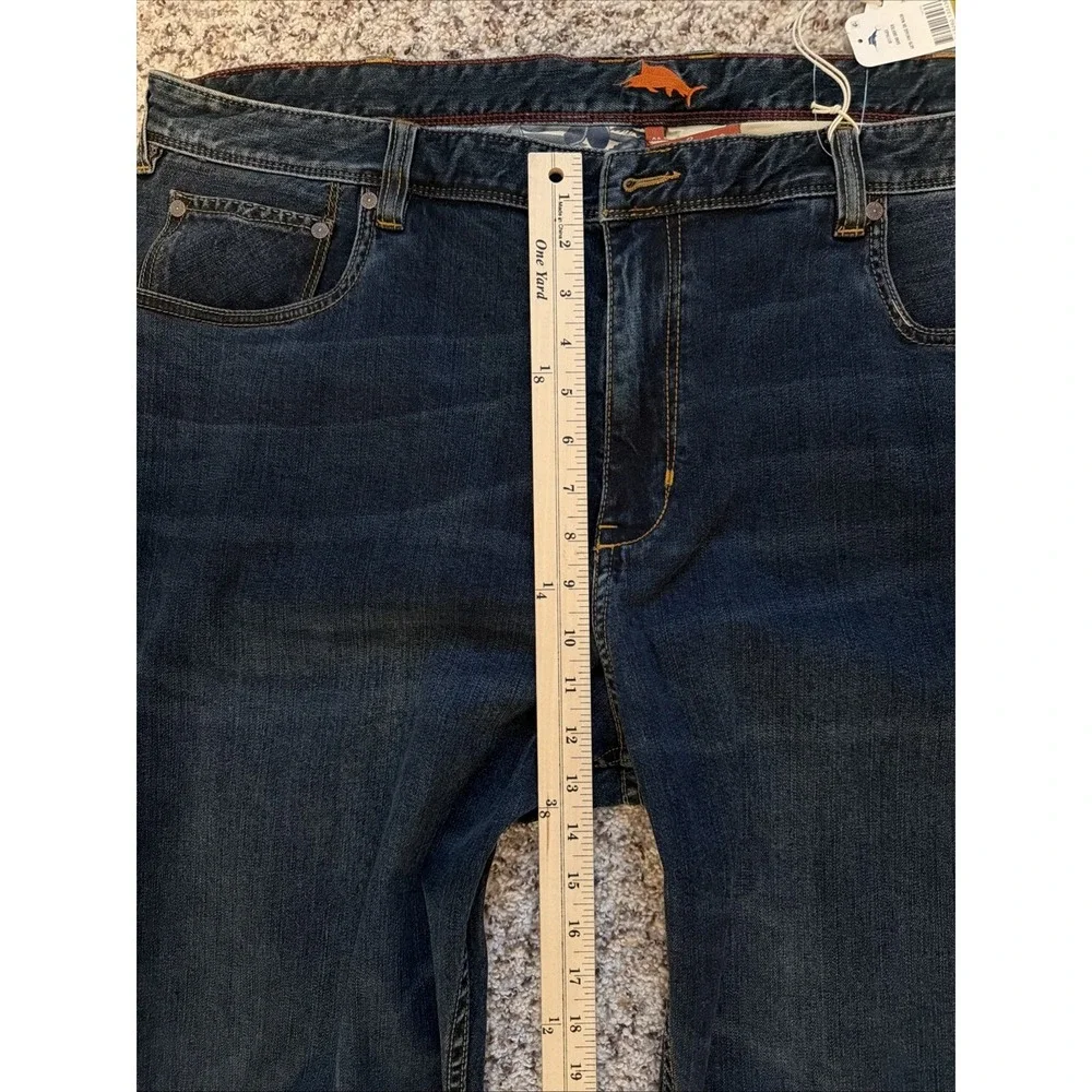 Tommy Bahama New Men's Jeans Sand Drifter Authentic Dark Wash Sz 44x32